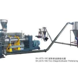 SHJS Two-stage compounding extruder pelletizing system